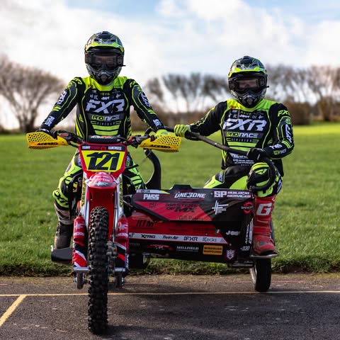 Riders ready at the dirt bike event